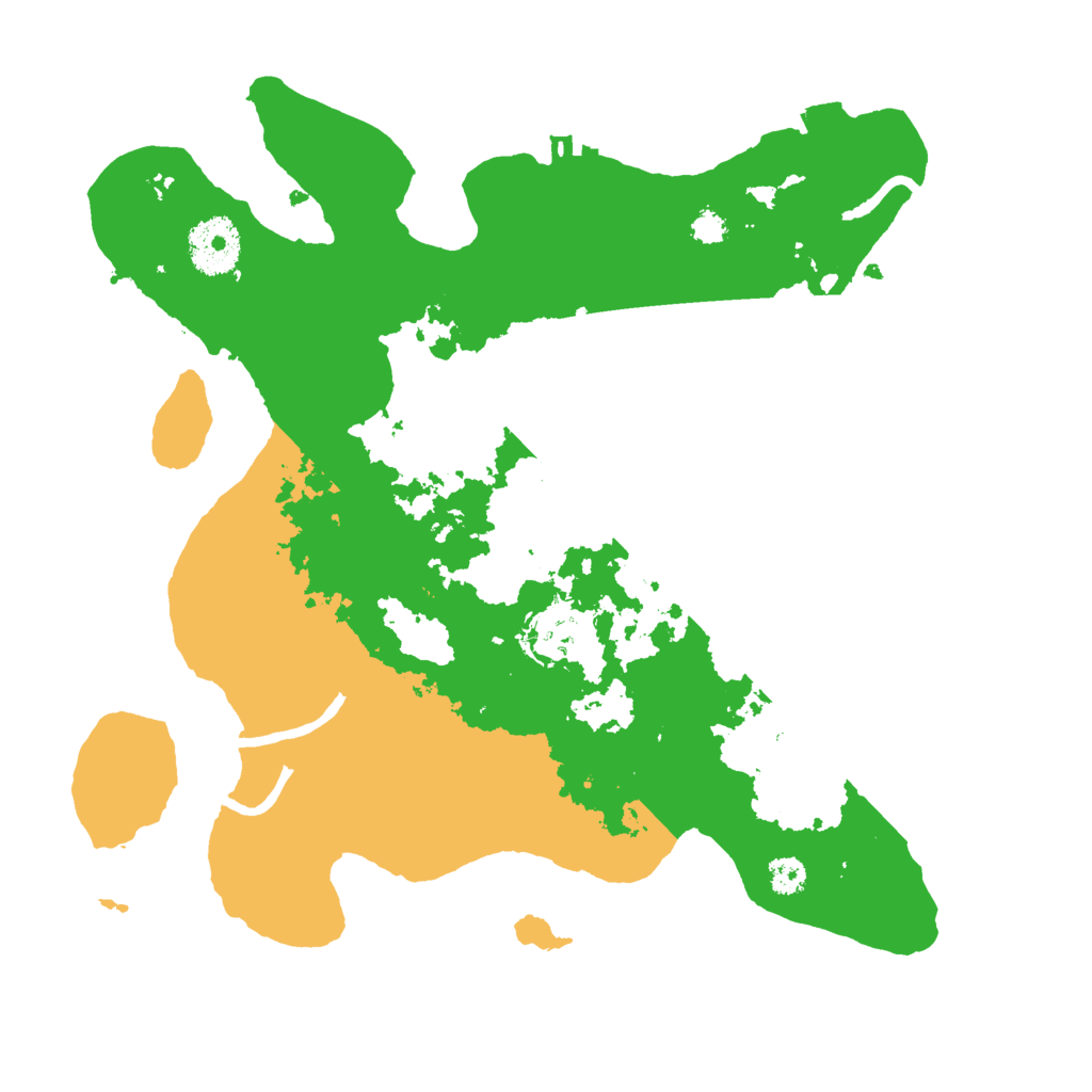 Biome Rust Map: Procedural Map, Size: 3000, Seed: 5742066