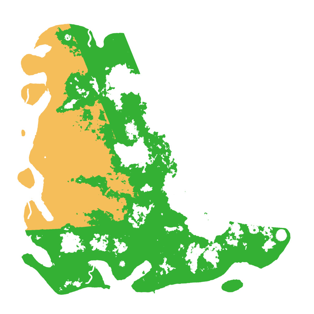 Biome Rust Map: Procedural Map, Size: 5000, Seed: 175711300
