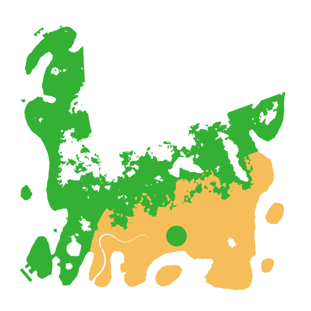 Biome Rust Map: Procedural Map, Size: 4000, Seed: 882899287