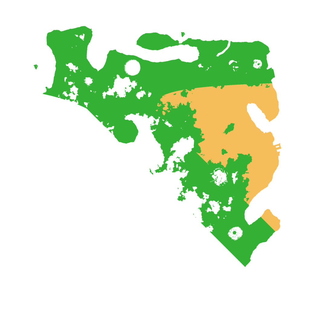Biome Rust Map: Procedural Map, Size: 3500, Seed: 1069600420