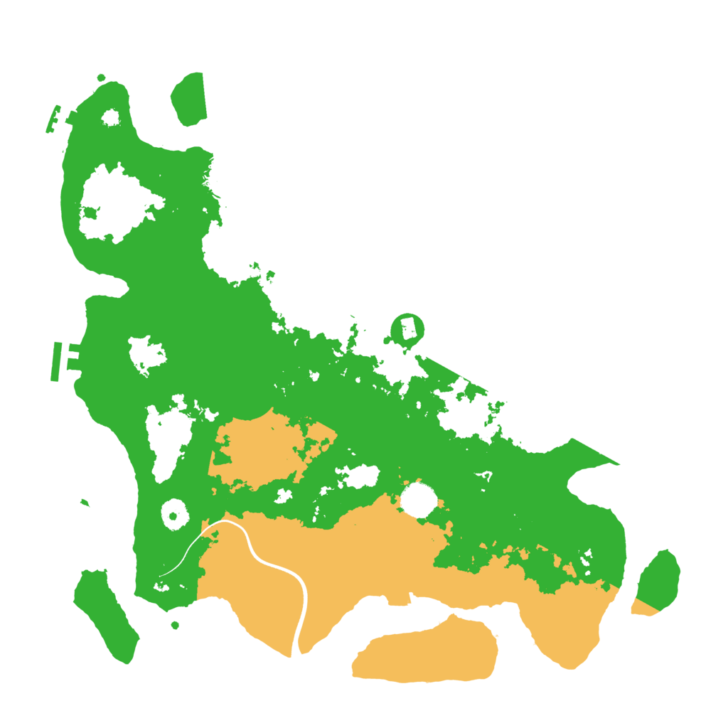 Biome Rust Map: Procedural Map, Size: 3750, Seed: 307297869