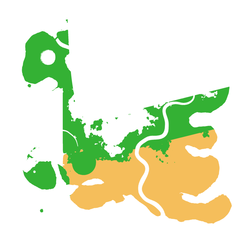 Biome Rust Map: Procedural Map, Size: 3000, Seed: 1963273648