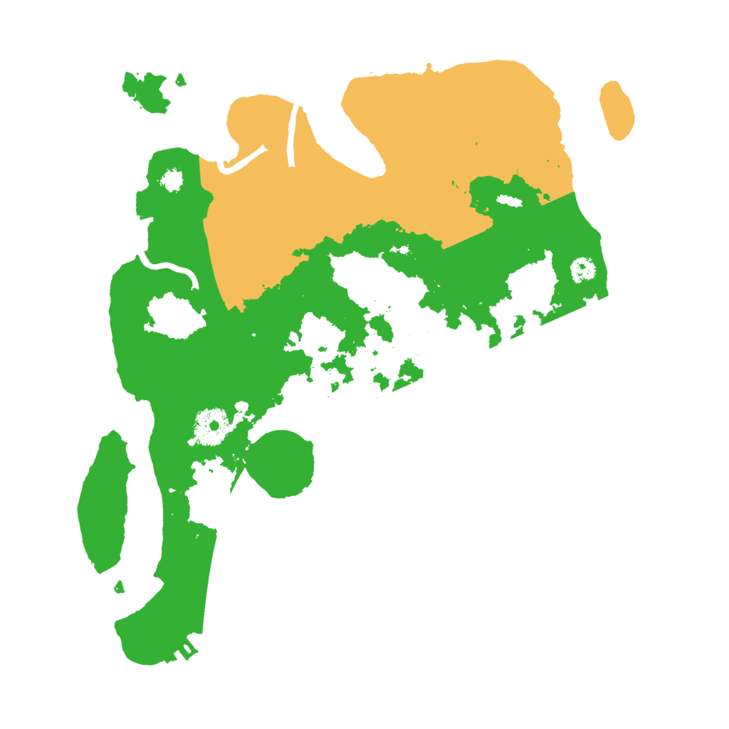 Biome Rust Map: Procedural Map, Size: 3000, Seed: 334725678