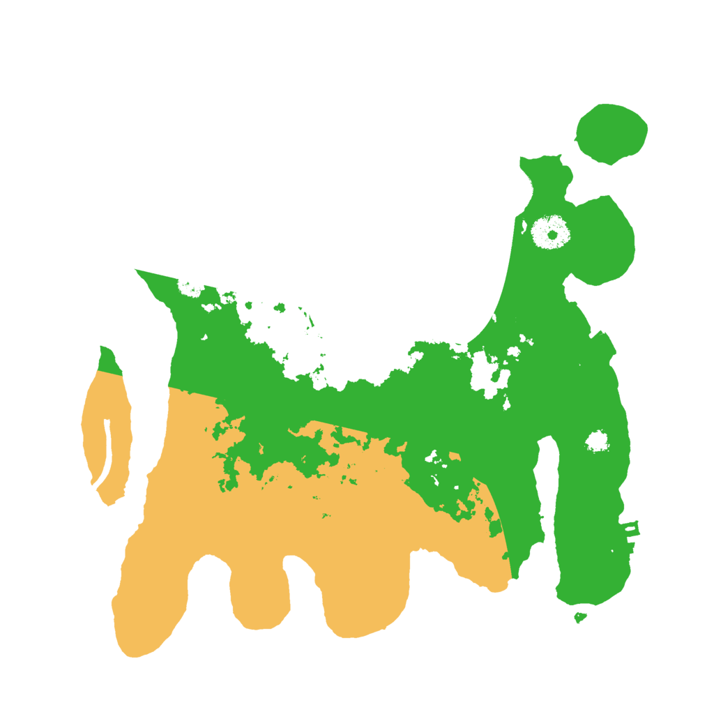 Biome Rust Map: Procedural Map, Size: 3000, Seed: 1117913695