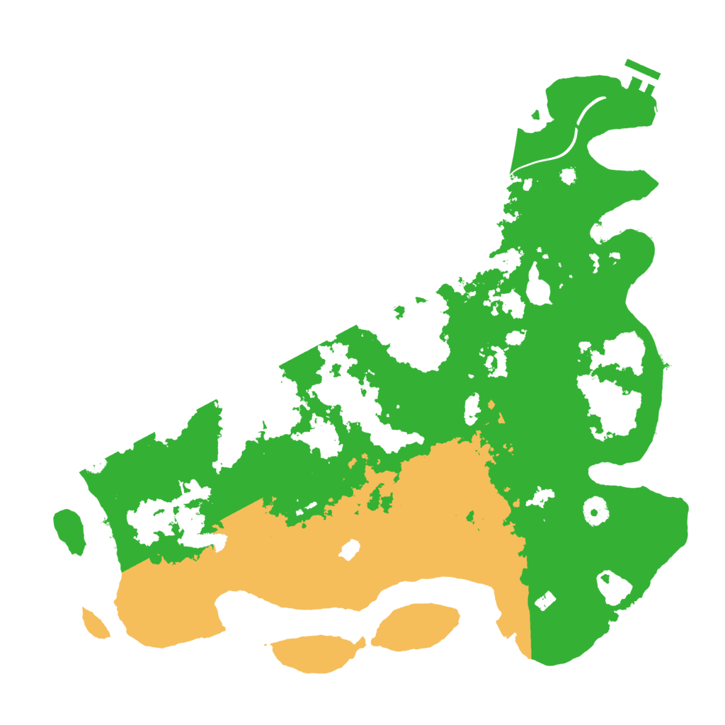 Biome Rust Map: Procedural Map, Size: 4000, Seed: 1658798912