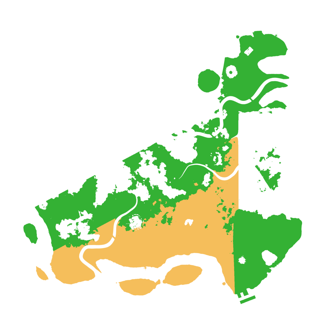 Biome Rust Map: Procedural Map, Size: 4000, Seed: 1658798912