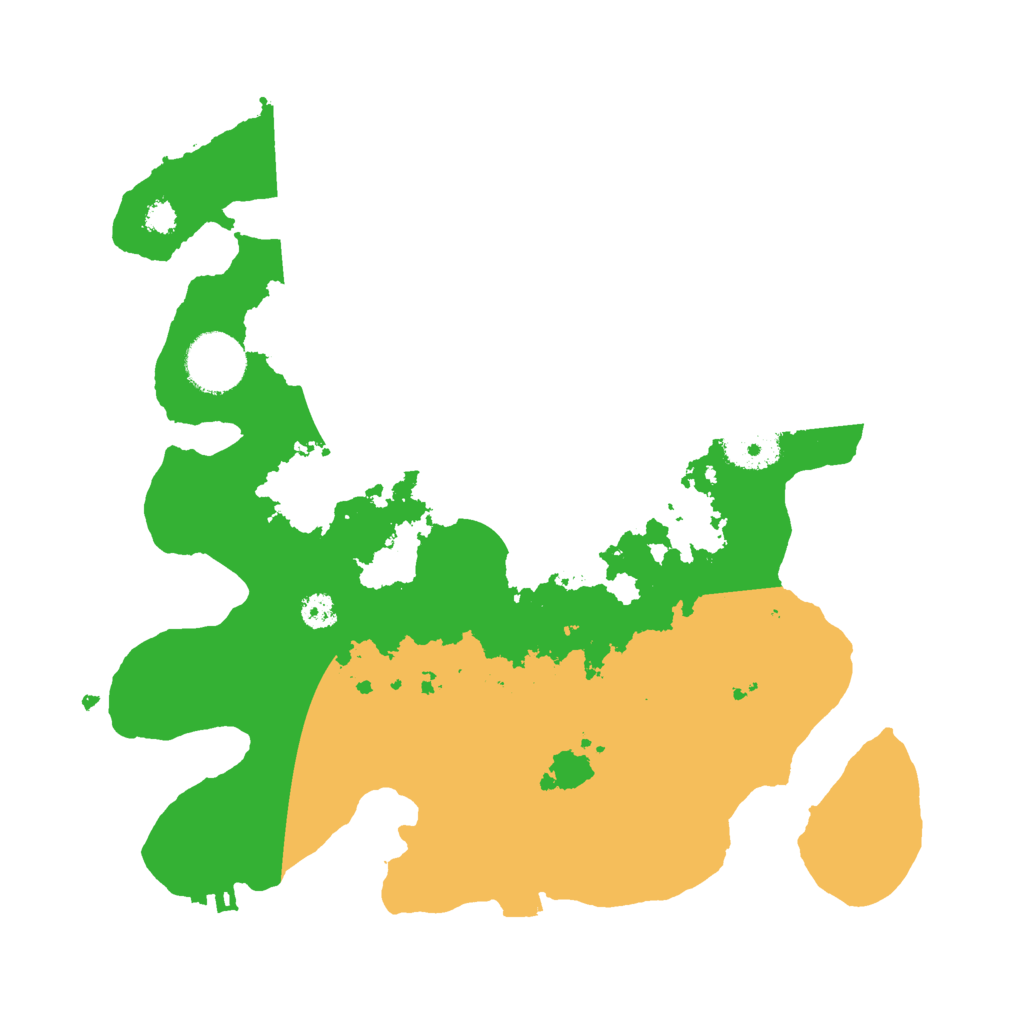 Biome Rust Map: Procedural Map, Size: 3000, Seed: 22383