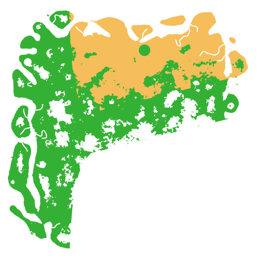 Biome Rust Map: Procedural Map, Size: 6000, Seed: 972639113