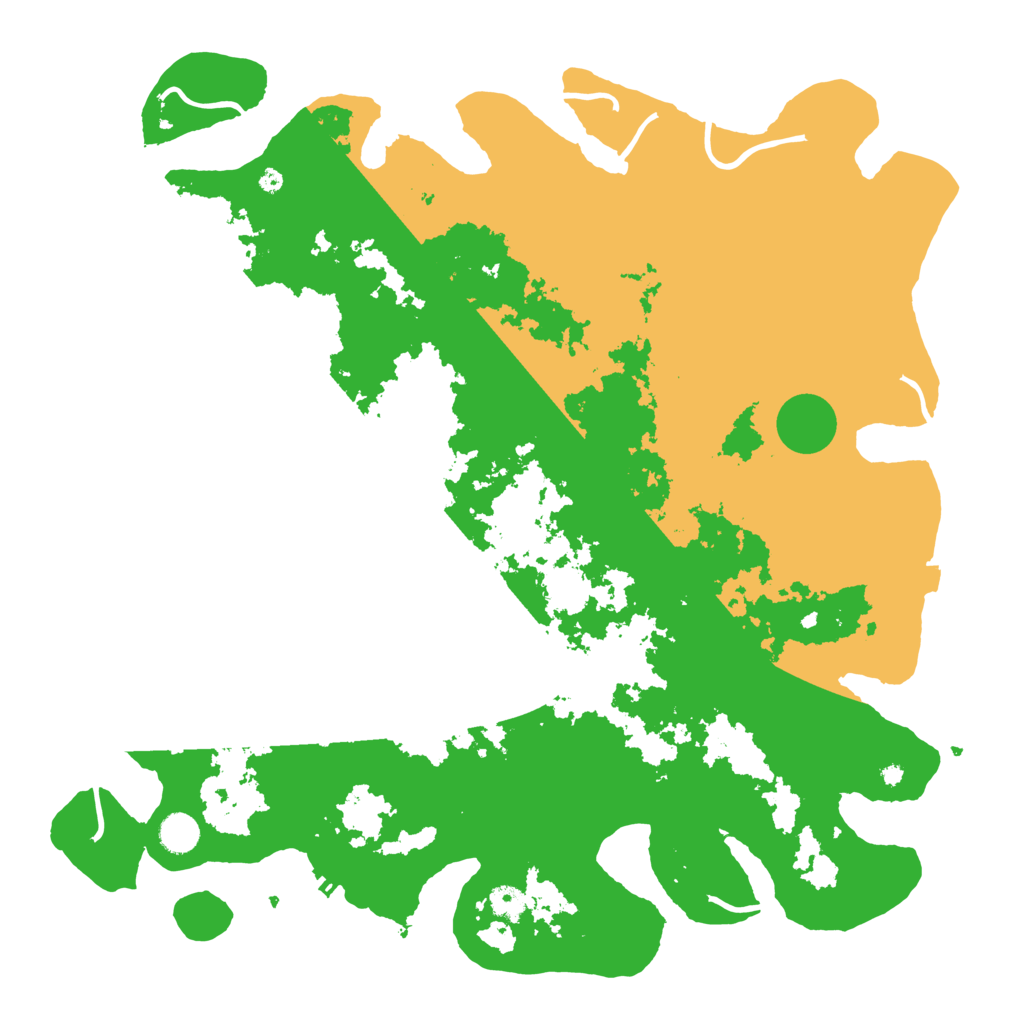 Biome Rust Map: Procedural Map, Size: 4500, Seed: 562296483