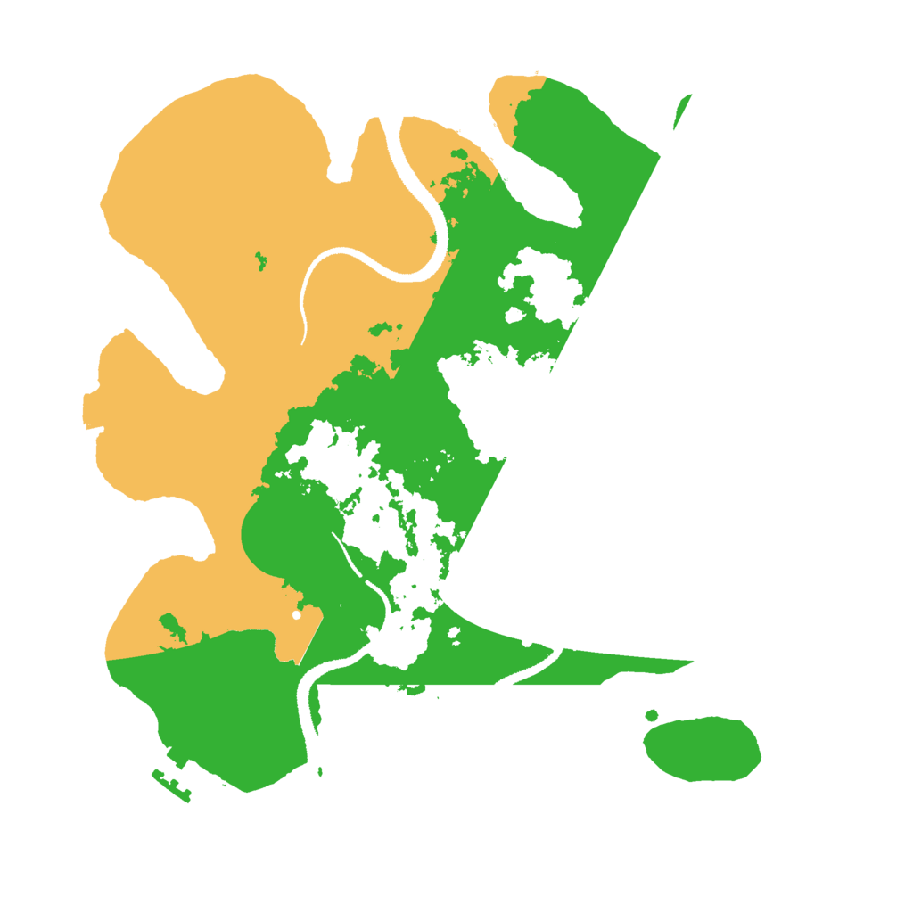 Biome Rust Map: Procedural Map, Size: 3000, Seed: 249308012