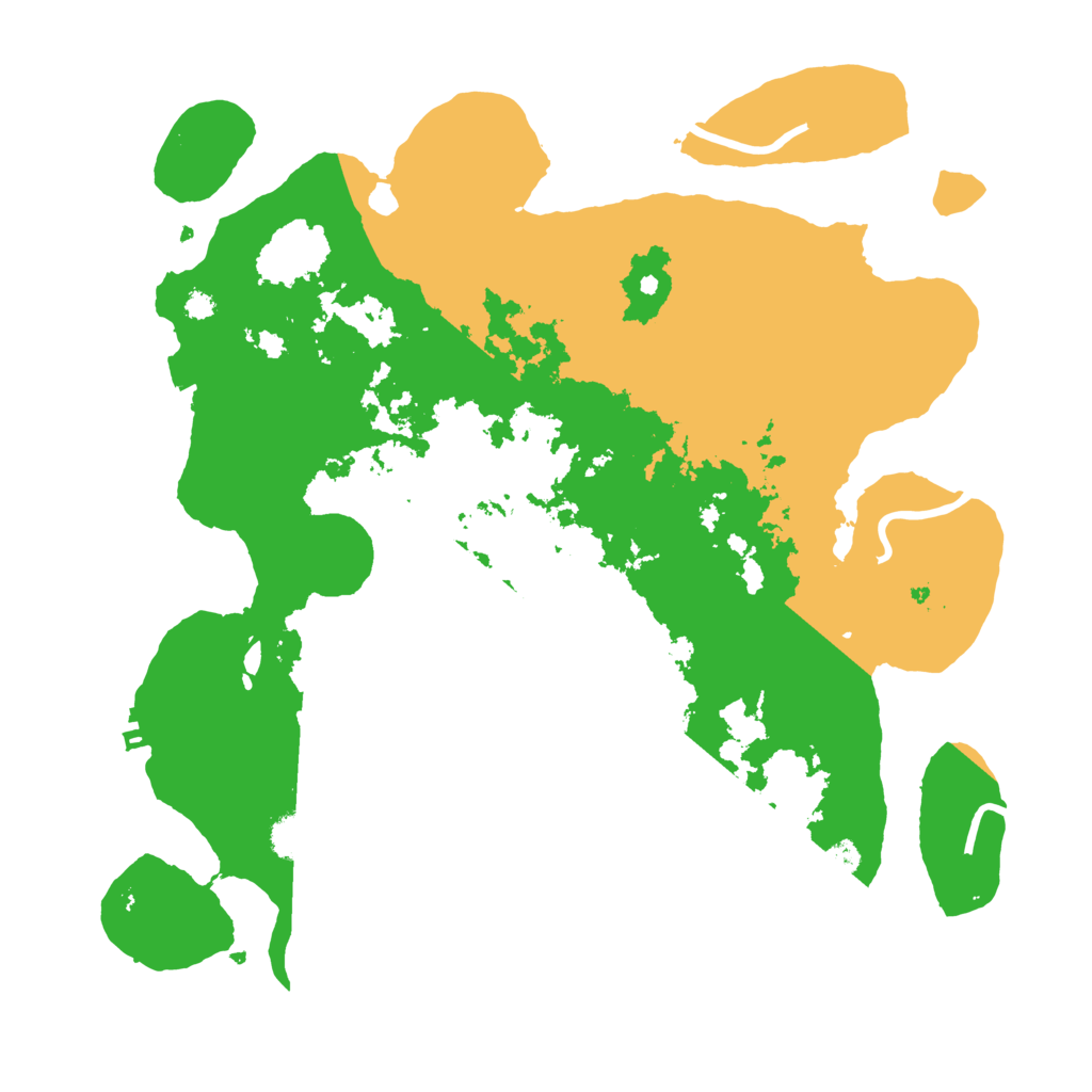 Biome Rust Map: Procedural Map, Size: 3500, Seed: 34636346