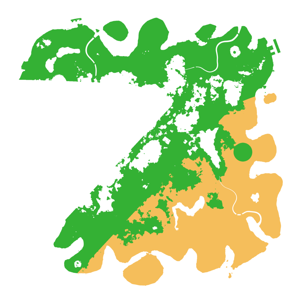 Biome Rust Map: Procedural Map, Size: 4250, Seed: 1953042118