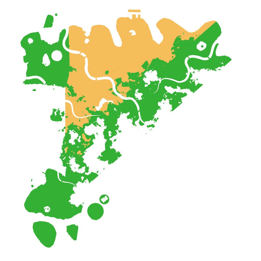 Biome Rust Map: Procedural Map, Size: 4250, Seed: 14838