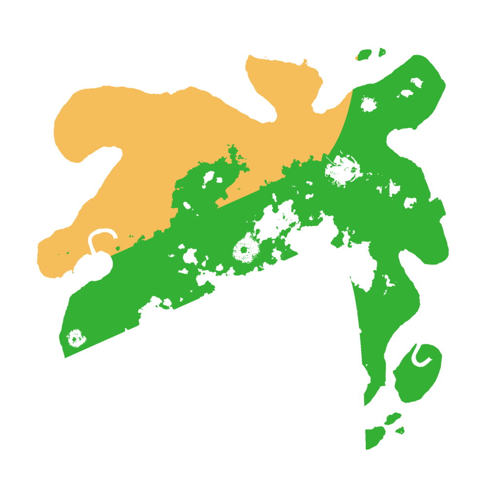 Biome Rust Map: Procedural Map, Size: 3000, Seed: 270492