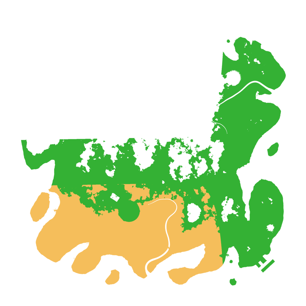 Biome Rust Map: Procedural Map, Size: 3800, Seed: 17762077