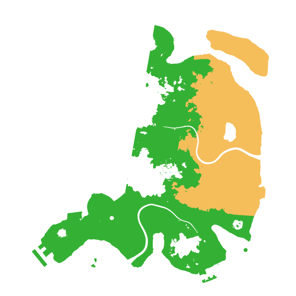Biome Rust Map: Procedural Map, Size: 3000, Seed: 811753368