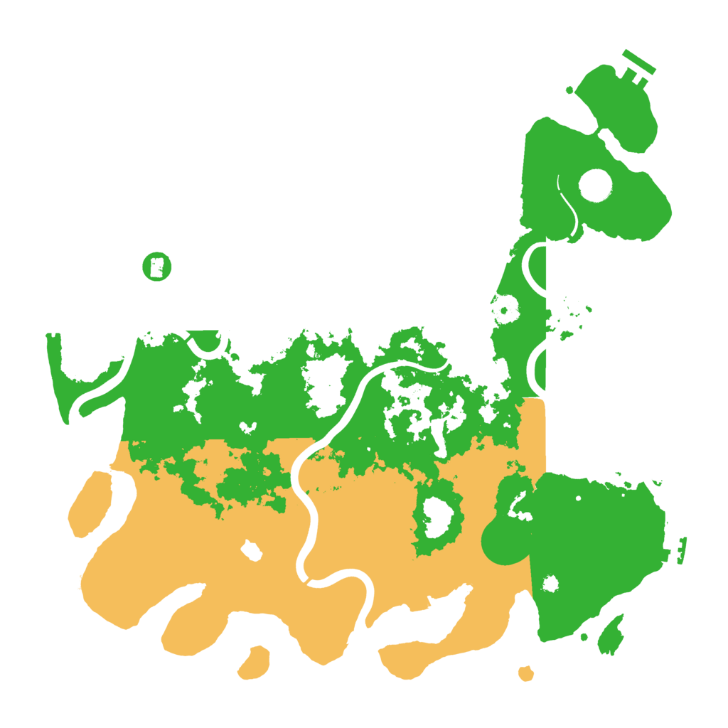 Biome Rust Map: Procedural Map, Size: 4005, Seed: 17762077