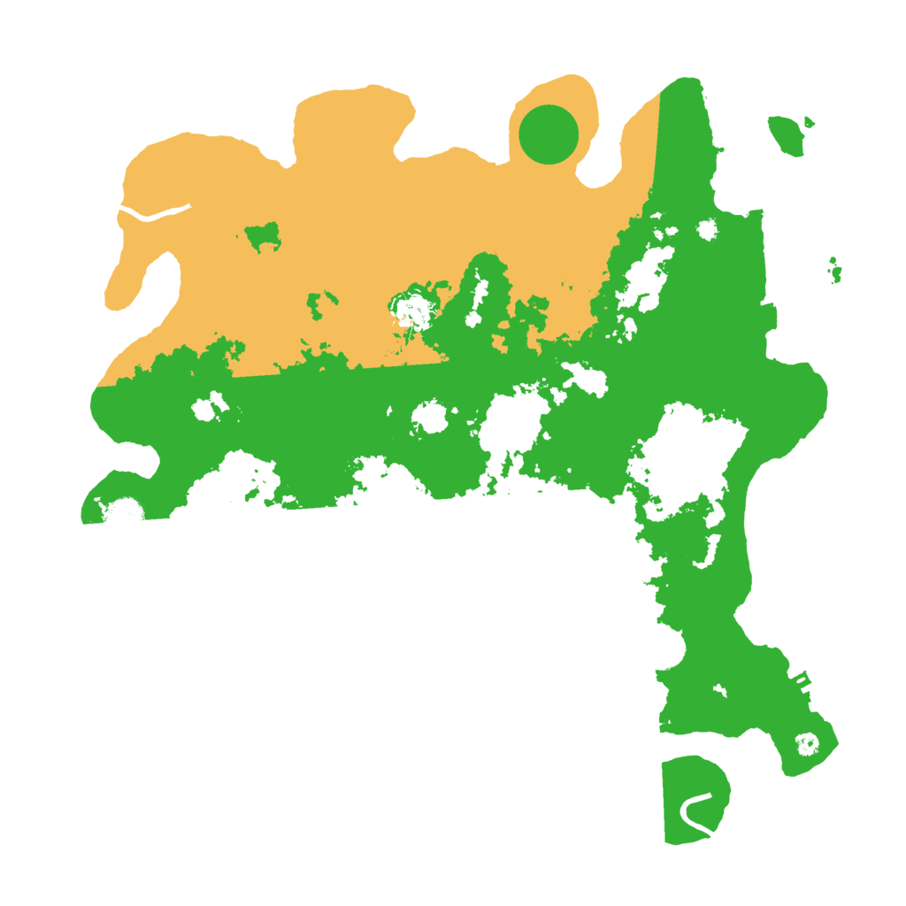 Biome Rust Map: Procedural Map, Size: 4000, Seed: 300929693