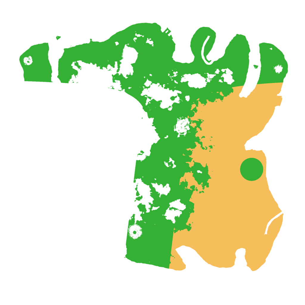 Biome Rust Map: Procedural Map, Size: 3500, Seed: 1445633487