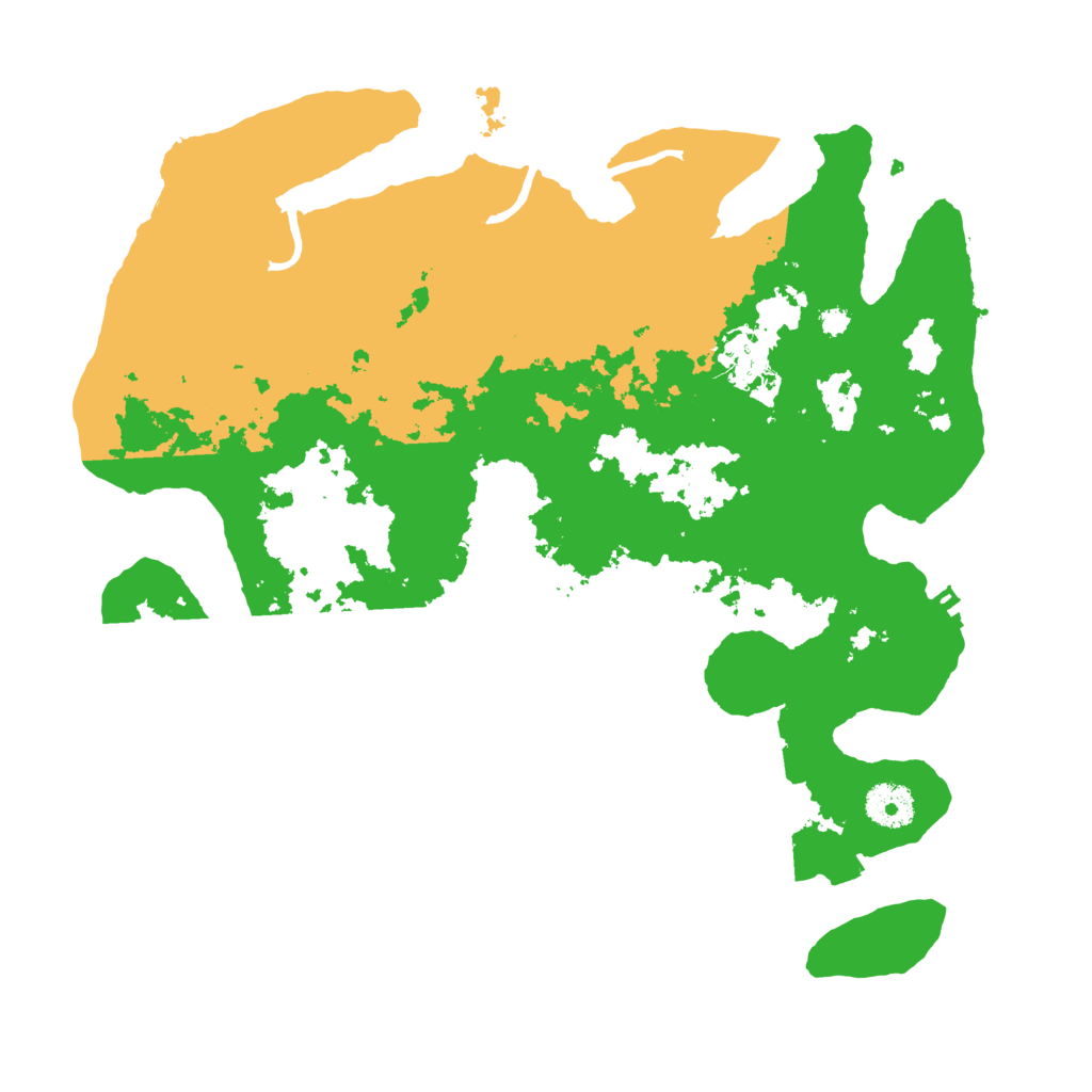 Biome Rust Map: Procedural Map, Size: 3500, Seed: 1656525822