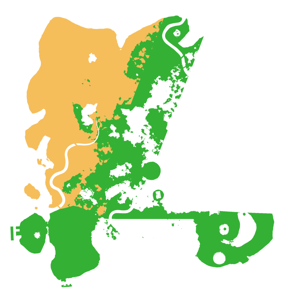 Biome Rust Map: Procedural Map, Size: 4250, Seed: 577235365