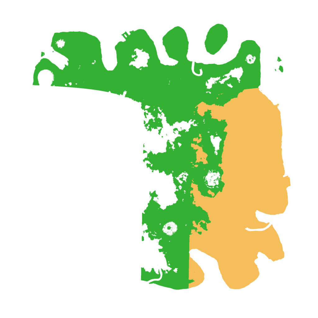 Biome Rust Map: Procedural Map, Size: 3500, Seed: 1207093684