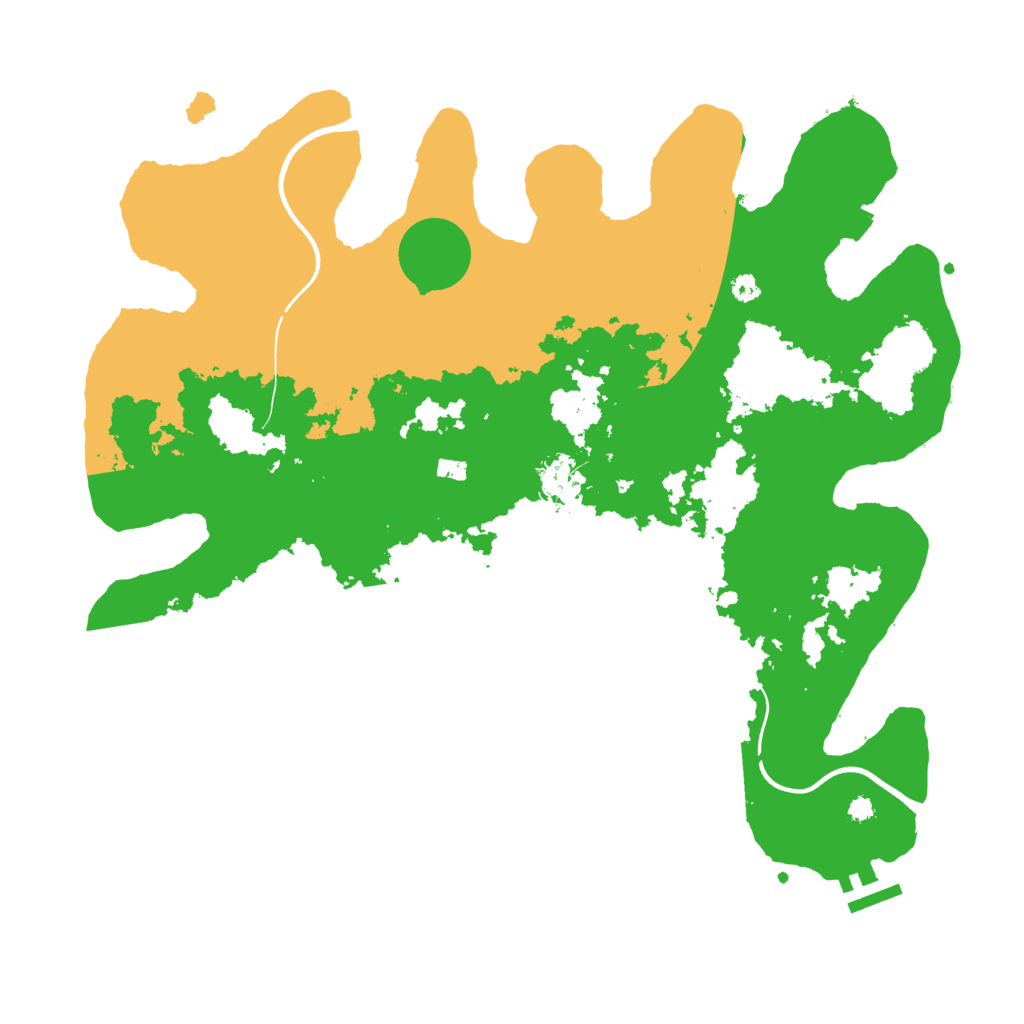 Biome Rust Map: Procedural Map, Size: 3750, Seed: 28122023