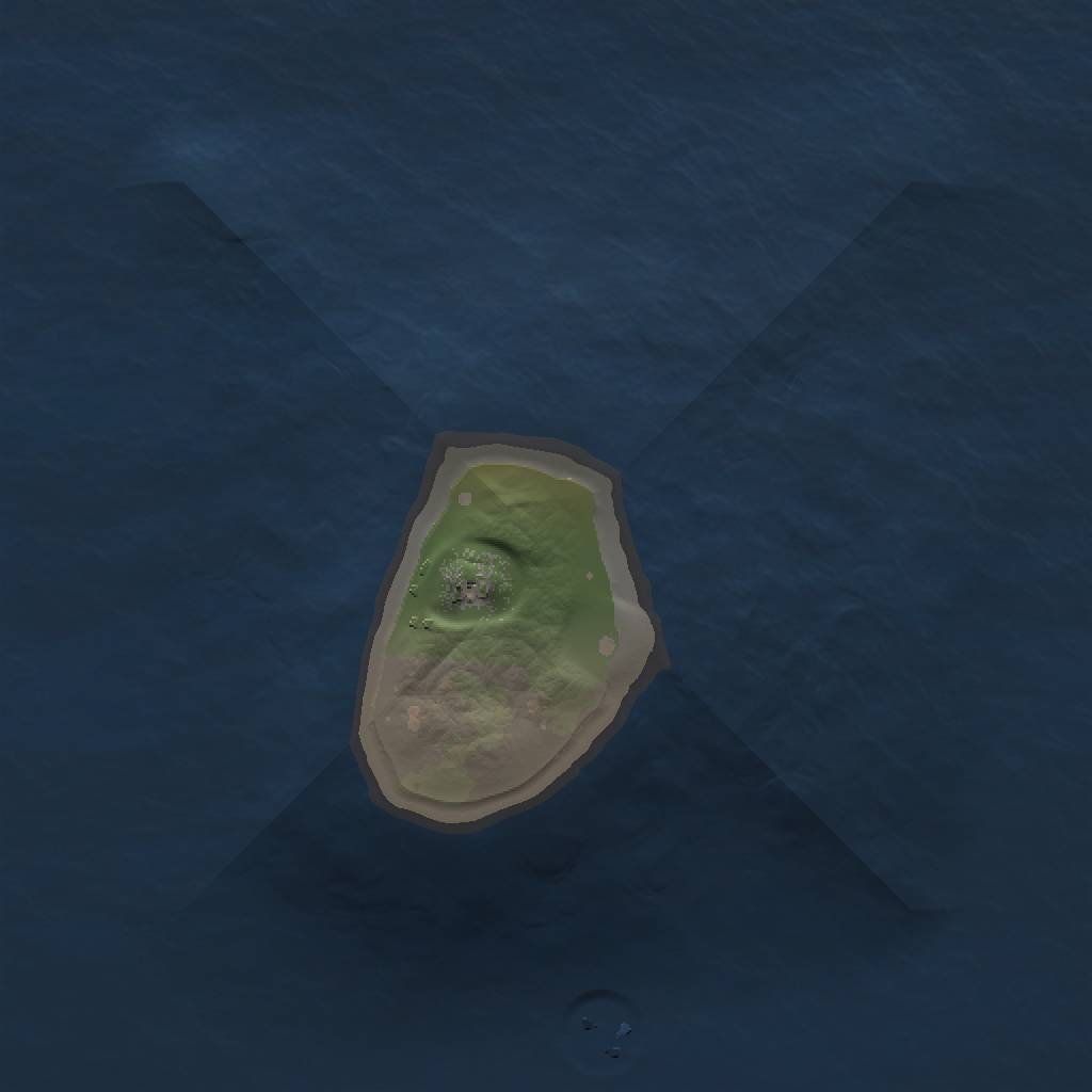 Rust Map: Procedural Map, Size: 1000, Seed: 1003695257, 3 Monuments