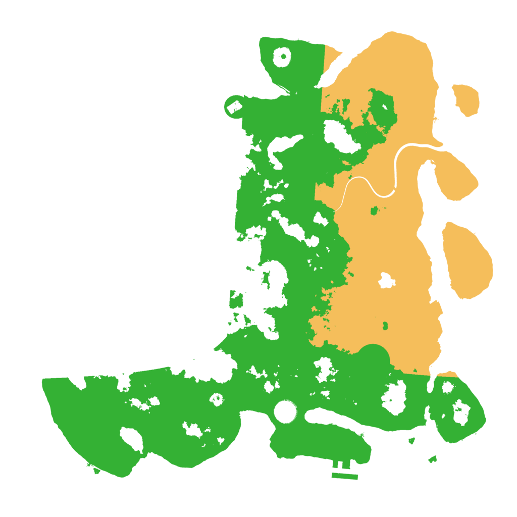Biome Rust Map: Procedural Map, Size: 4000, Seed: 63327439