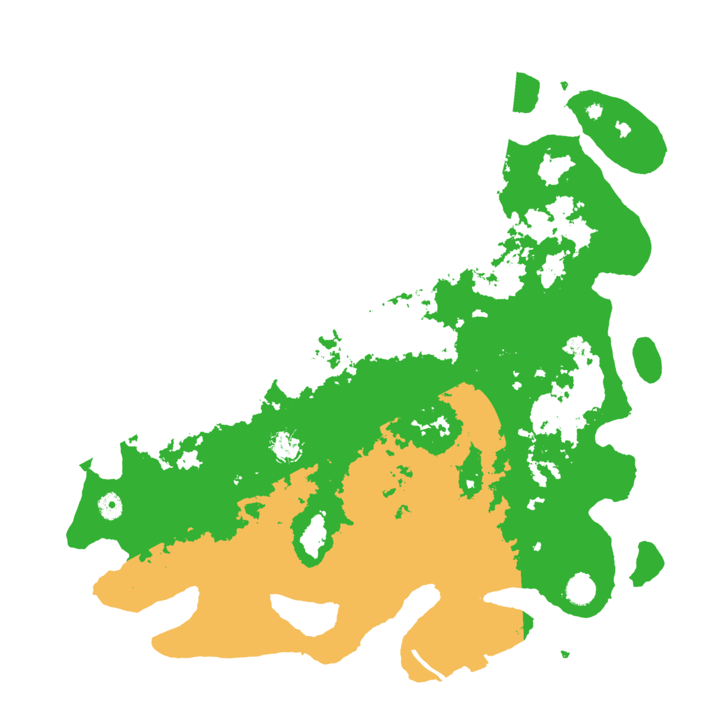Biome Rust Map: Procedural Map, Size: 4250, Seed: 1709