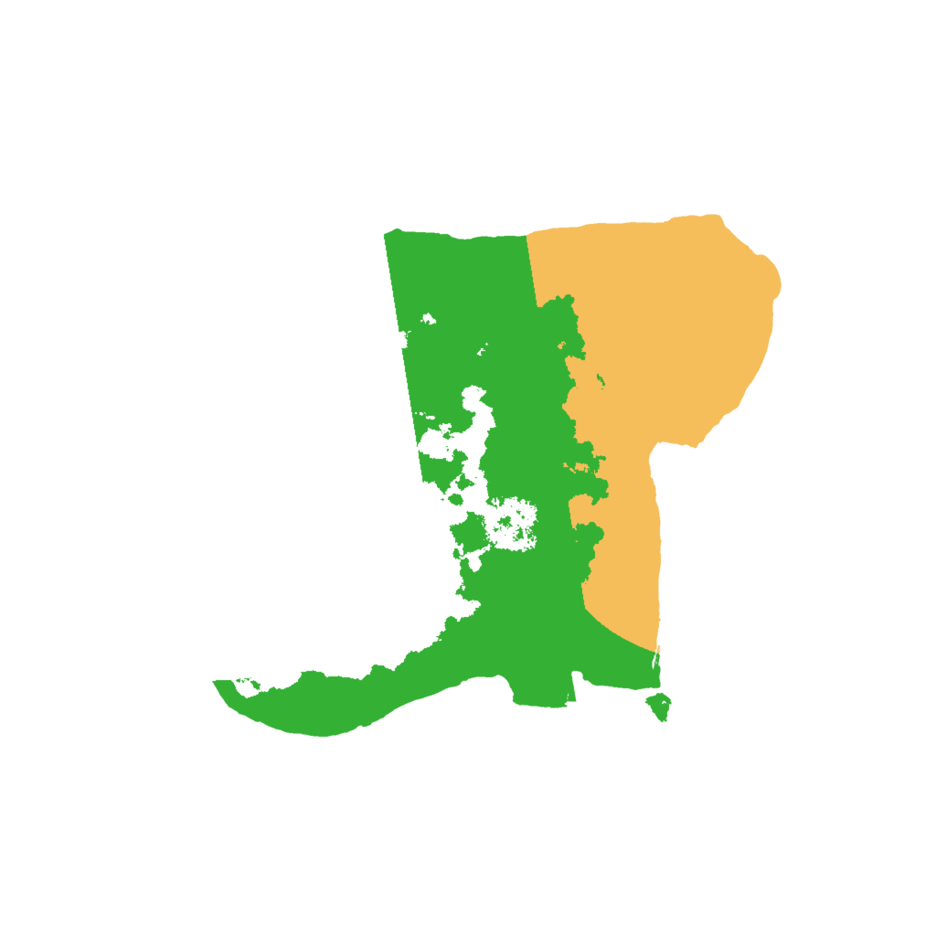 Biome Rust Map: Procedural Map, Size: 1750, Seed: 6694