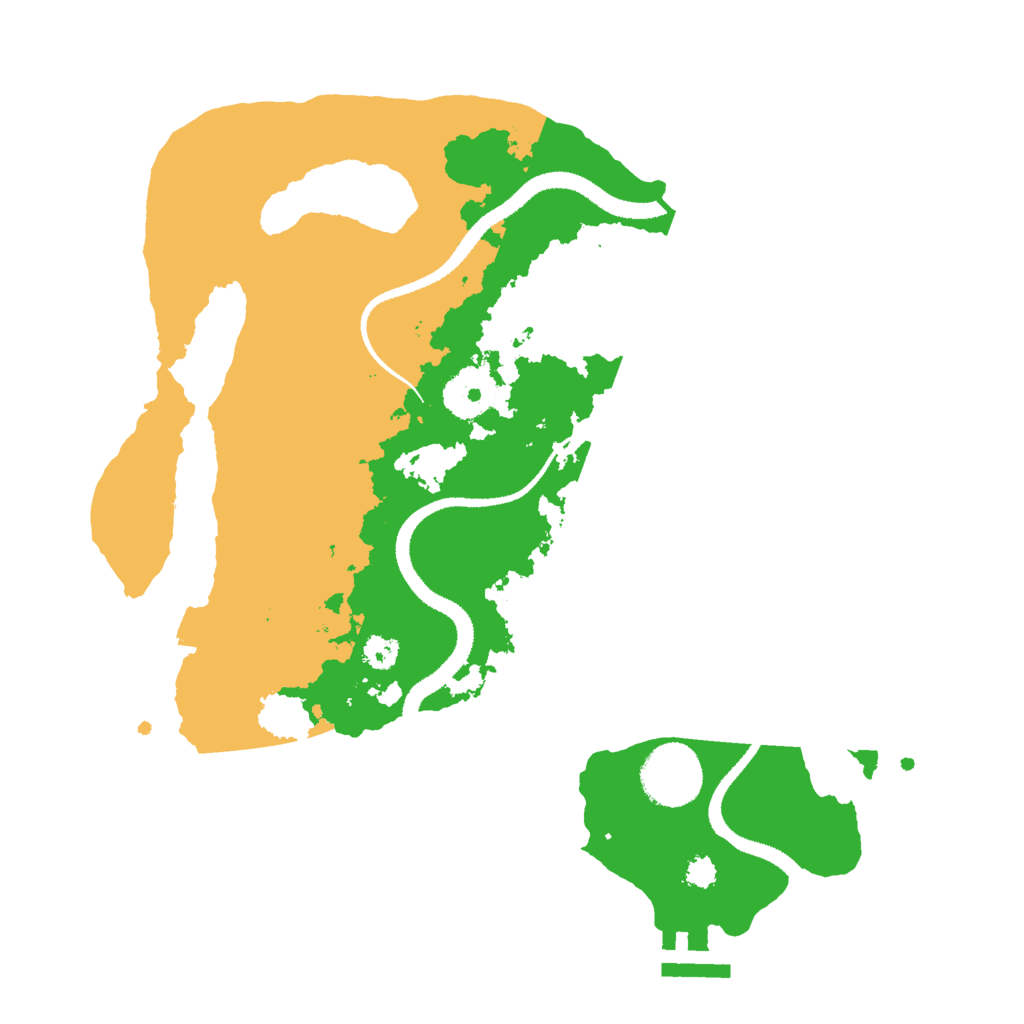 Biome Rust Map: Procedural Map, Size: 3000, Seed: 1272701272