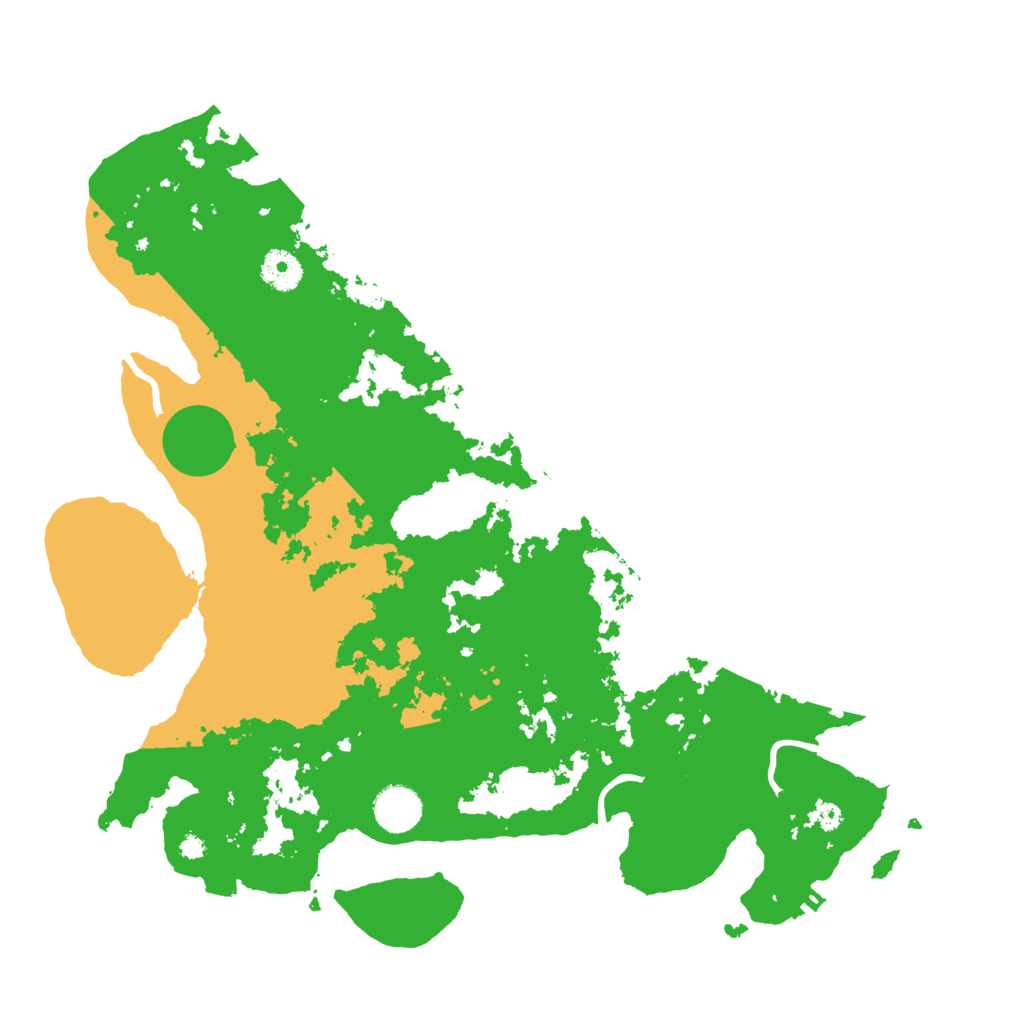 Biome Rust Map: Procedural Map, Size: 3800, Seed: 851162953