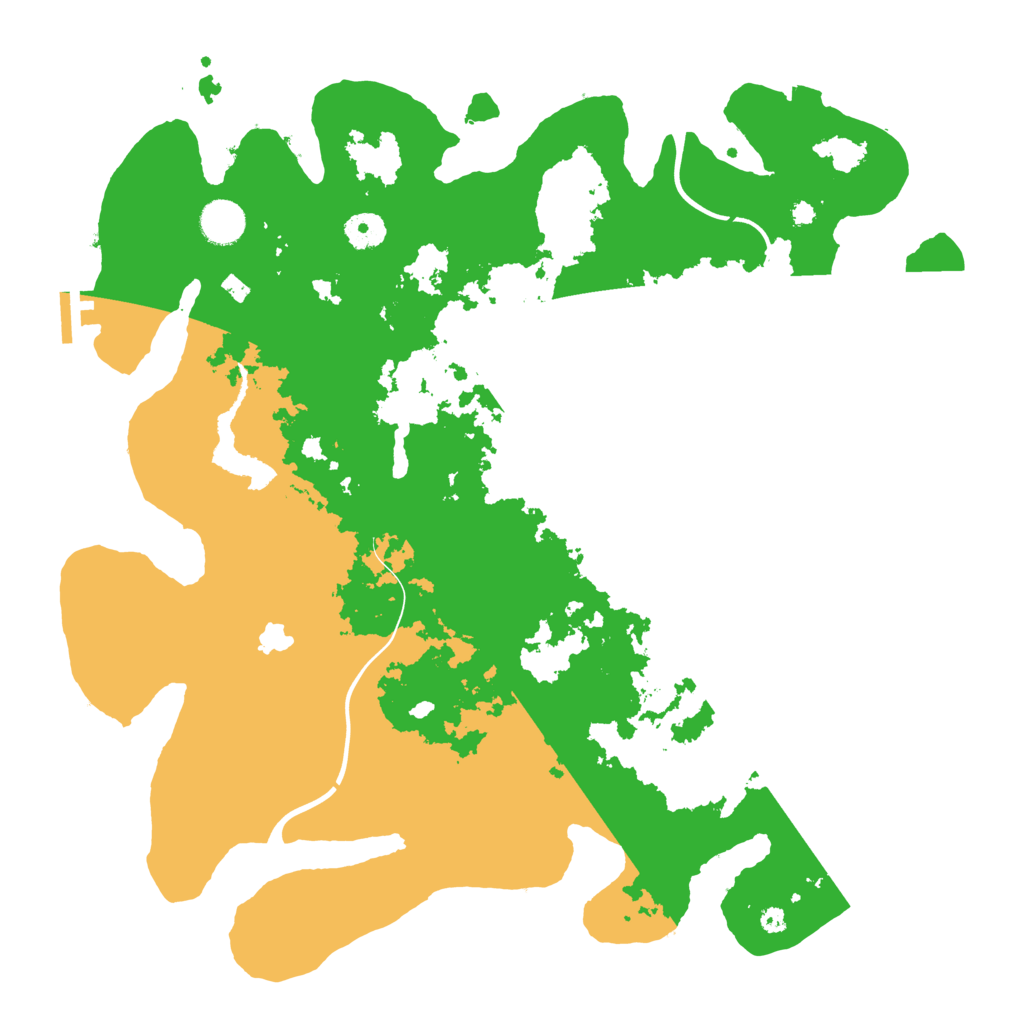 Biome Rust Map: Procedural Map, Size: 4000, Seed: 1261169306