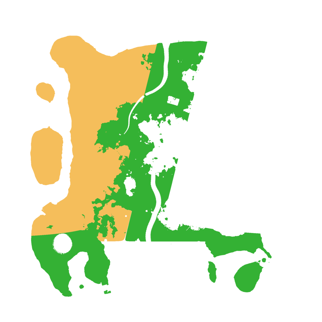 Biome Rust Map: Procedural Map, Size: 3000, Seed: 1633616432