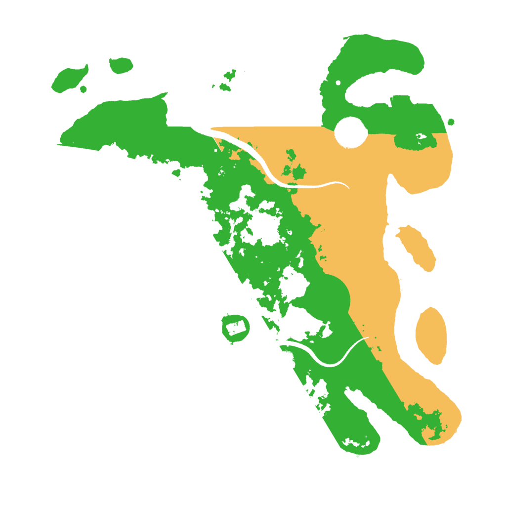 Biome Rust Map: Procedural Map, Size: 3000, Seed: 1443620156
