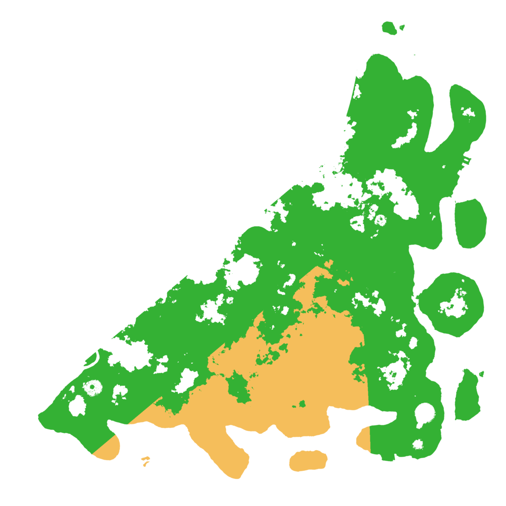 Biome Rust Map: Procedural Map, Size: 4500, Seed: 783415337