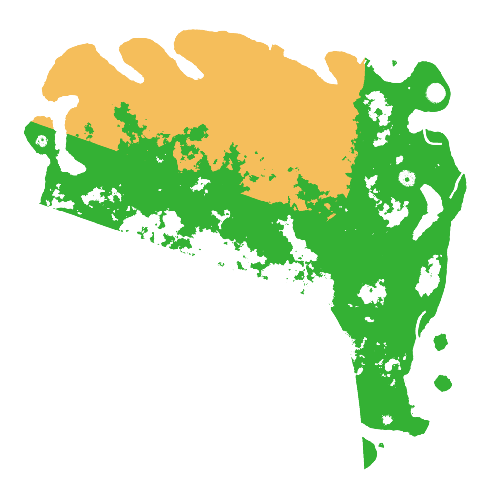 Biome Rust Map: Procedural Map, Size: 4500, Seed: 403023550