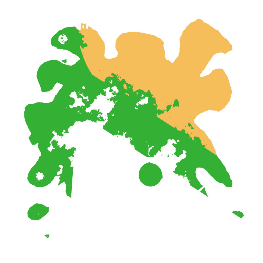 Biome Rust Map: Procedural Map, Size: 3000, Seed: 441144874