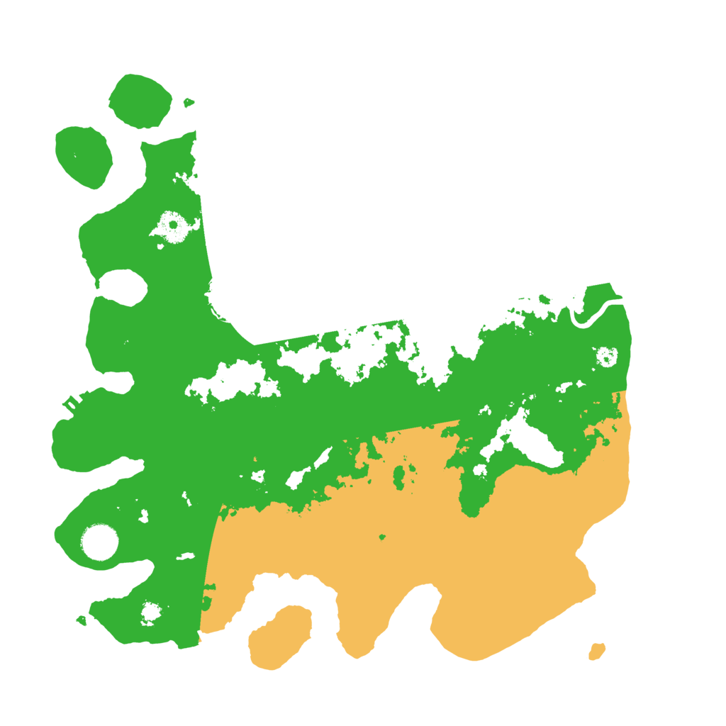 Biome Rust Map: Procedural Map, Size: 3500, Seed: 1882512169