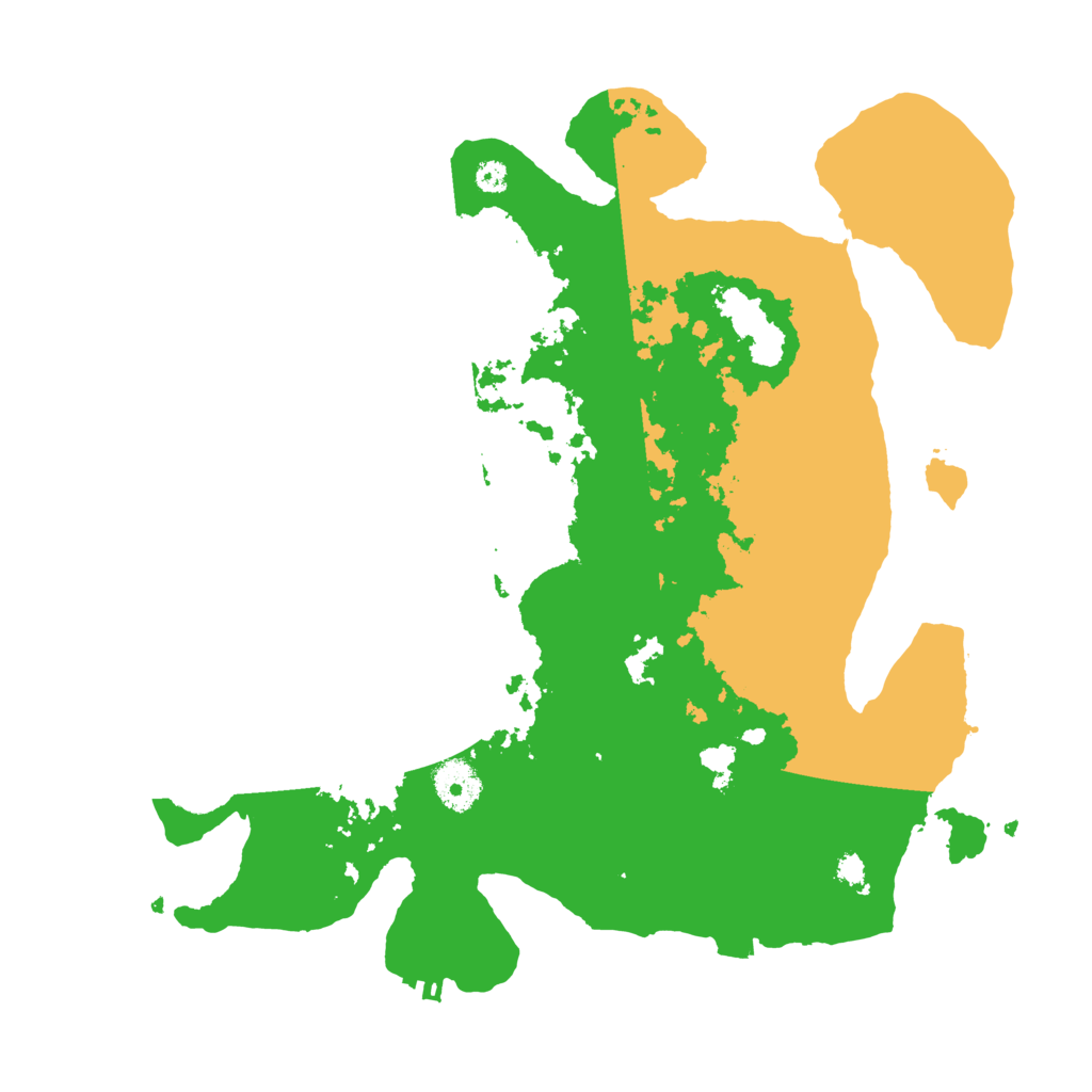 Biome Rust Map: Procedural Map, Size: 3500, Seed: 2012371638