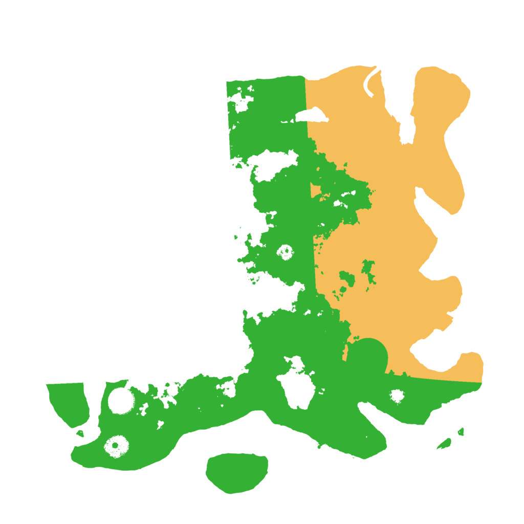 Biome Rust Map: Procedural Map, Size: 3500, Seed: 1113703436