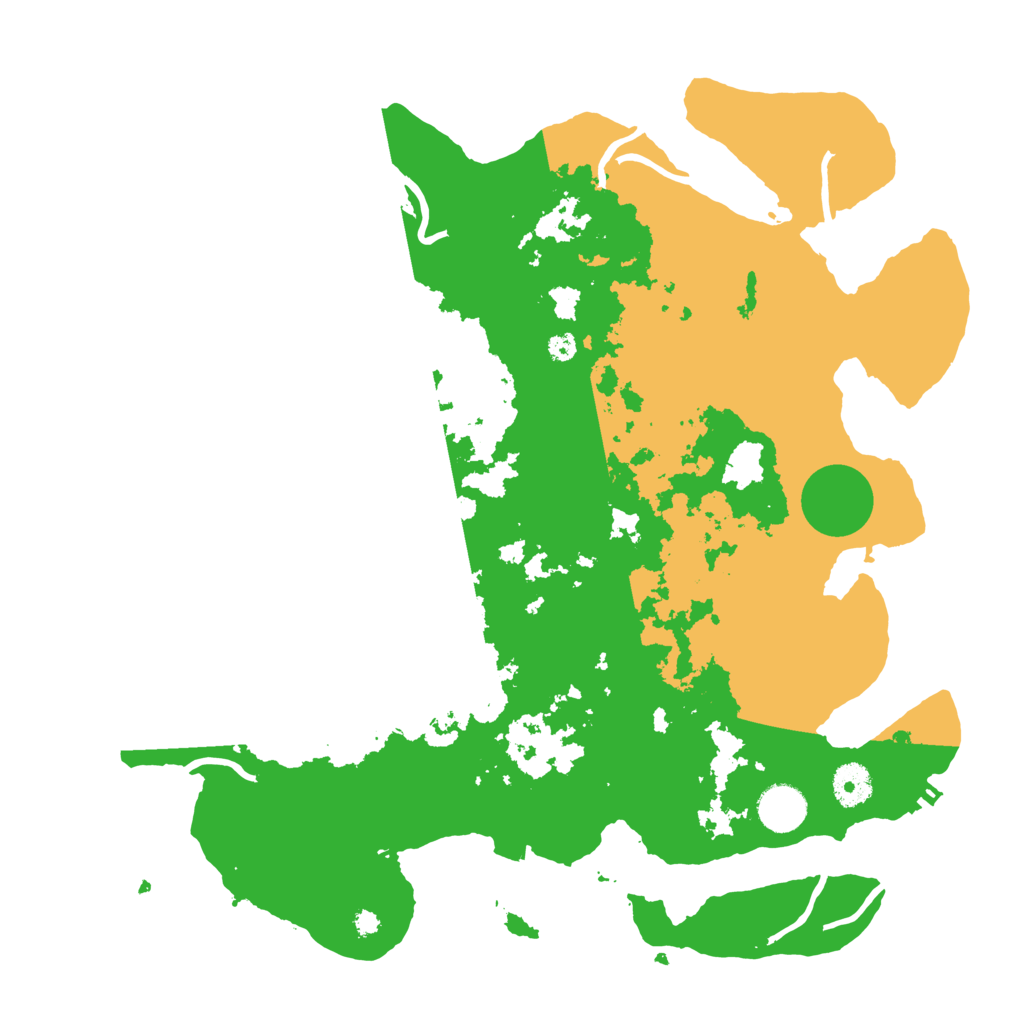 Biome Rust Map: Procedural Map, Size: 3750, Seed: 658768