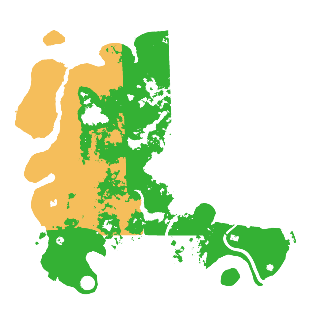 Biome Rust Map: Procedural Map, Size: 4000, Seed: 1857631594