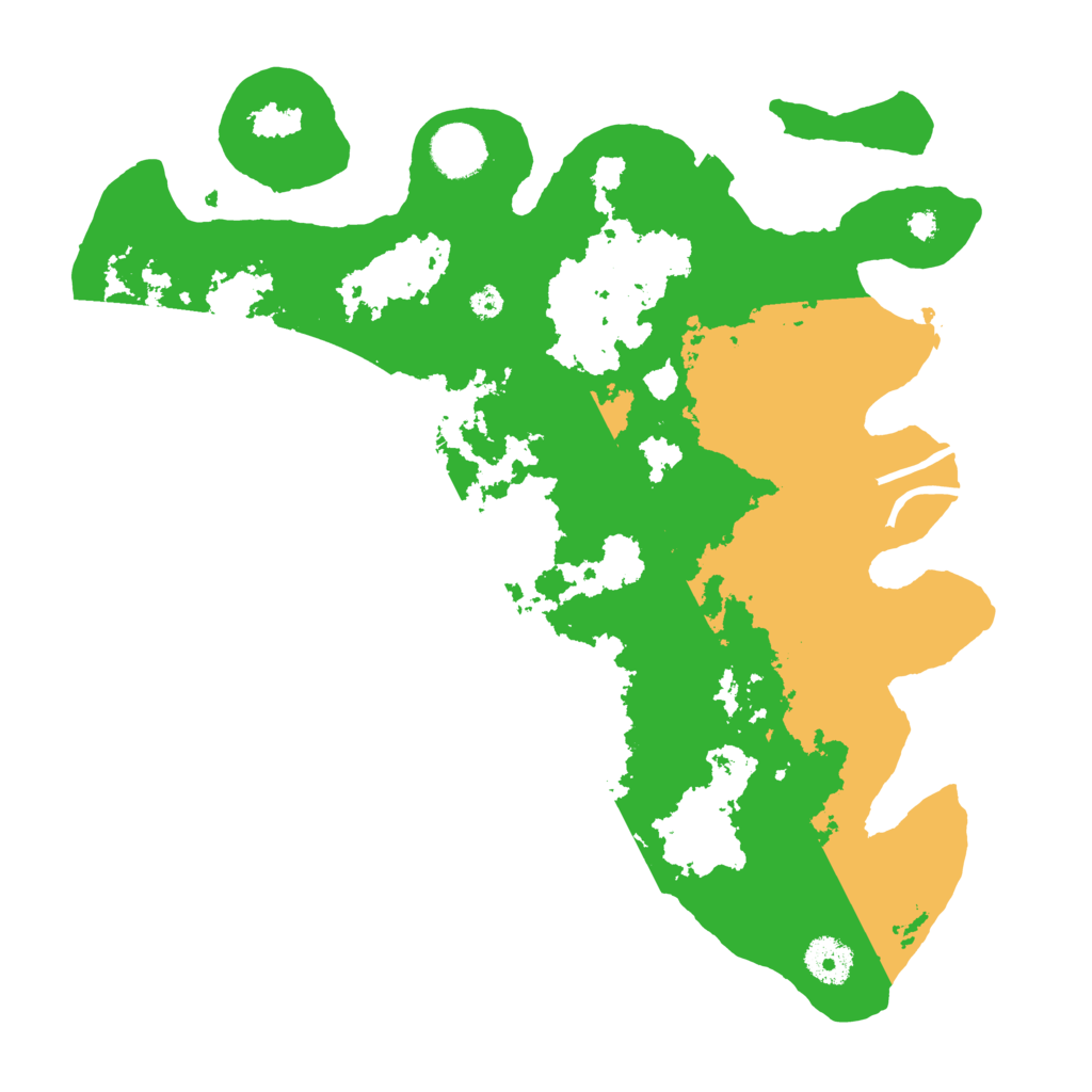 Biome Rust Map: Procedural Map, Size: 3500, Seed: 1576643436