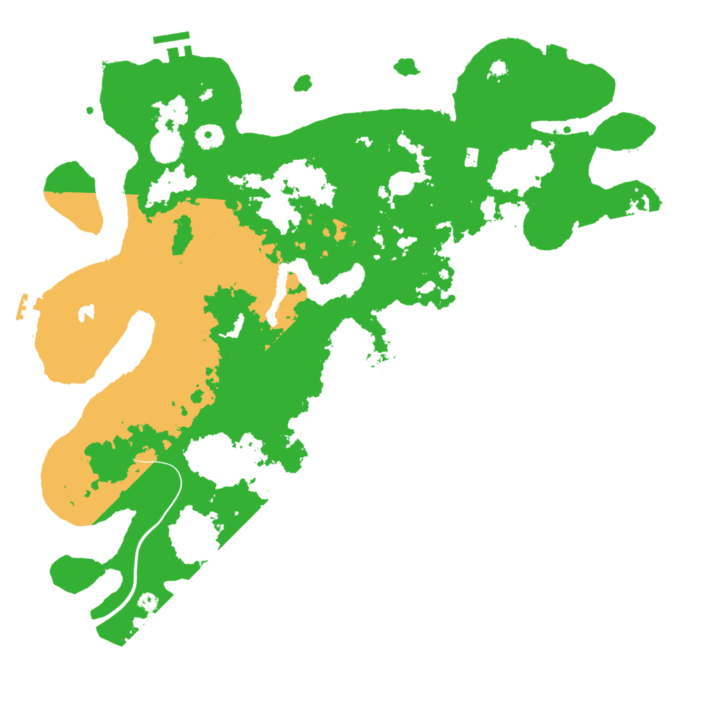 Biome Rust Map: Procedural Map, Size: 4000, Seed: 559573583