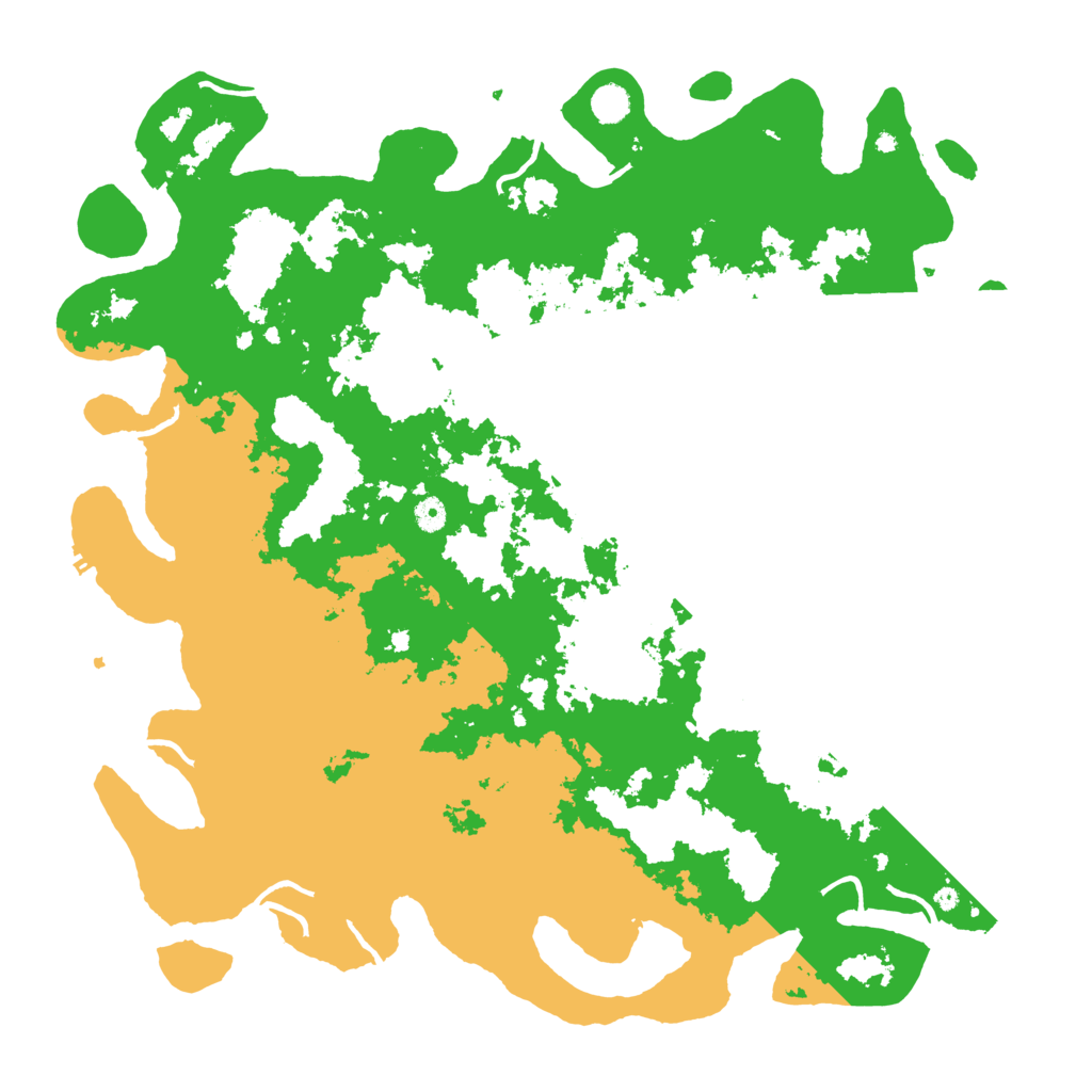 Biome Rust Map: Procedural Map, Size: 5000, Seed: 1855544863