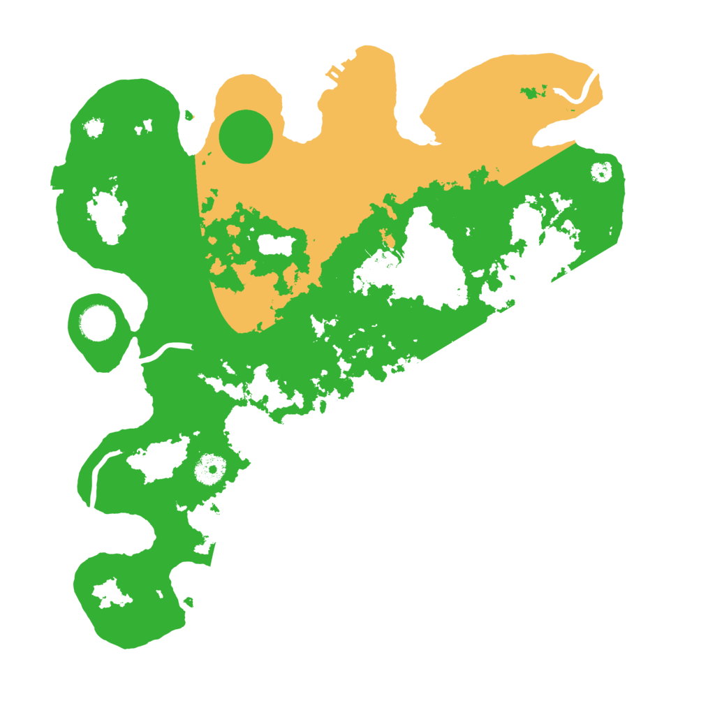 Biome Rust Map: Procedural Map, Size: 3500, Seed: 1164901344