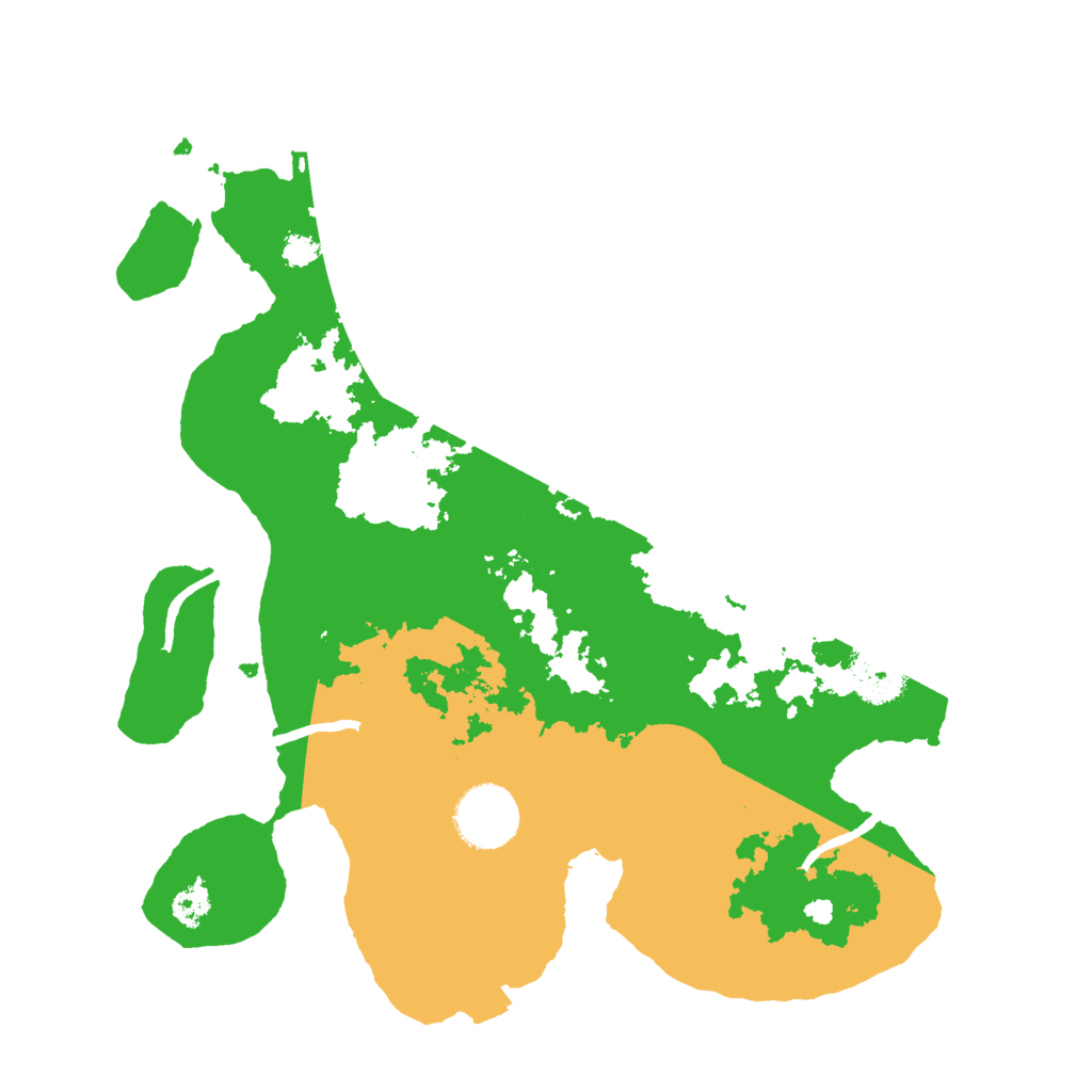 Biome Rust Map: Procedural Map, Size: 3000, Seed: 485415869