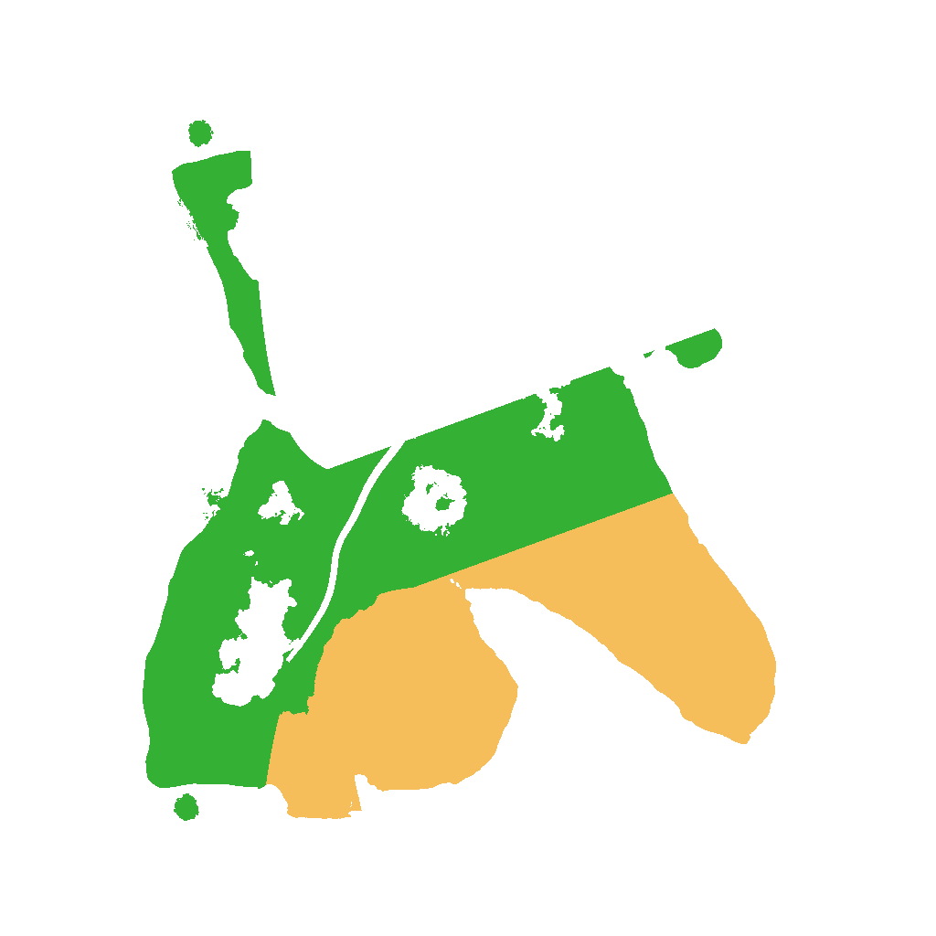 Biome Rust Map: Procedural Map, Size: 1500, Seed: 2047331159